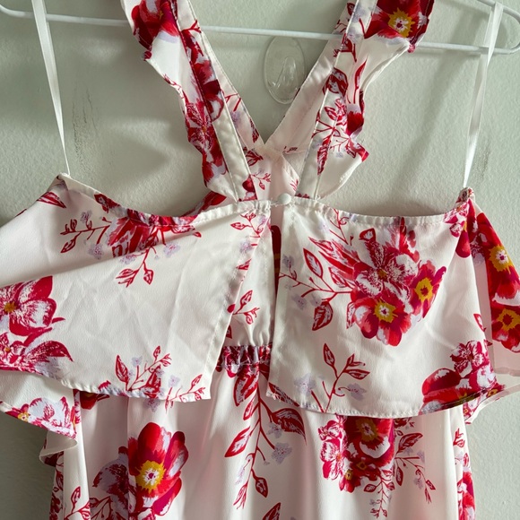 Tularosa Santorini Midi Dress in Fuchsia Bloom Size XS - Picture 9 of 11